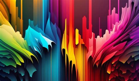 Premium Photo | Colorful abstract wallpapers that are high definition