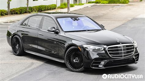 Mercedes Benz S Class On Road Force Wheels Rf Gloss Black