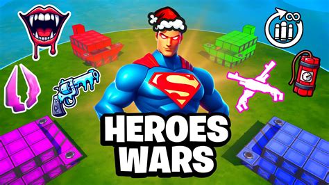 🦸 HEROES ZONE WARS 🌀 0454-0683-3831 by fiber - Fortnite Creative Map ...