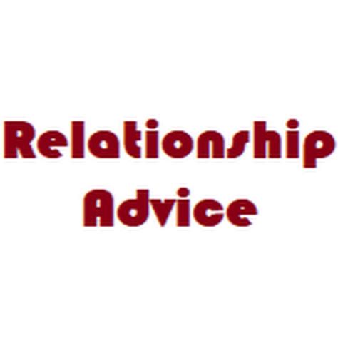 Relationship Advice Youtube