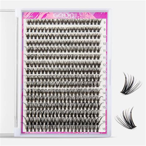 Amazon Gaqqi Individual Lashes D Lash Clusters Mixed Length Diy