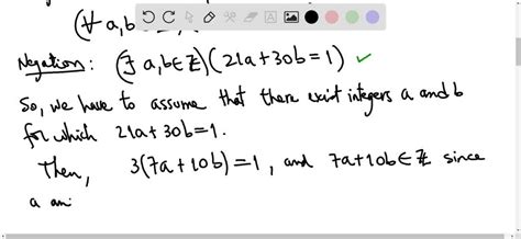 Prove The Following Statement By Contradiction There Exist No Integers