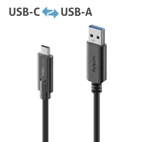 Purelink Cable Usb C A Usb A Gbps M Is Edbak Purelink