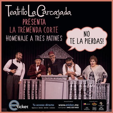 LA TREMENDA CORTE HOMENAJE A TRES PATINES Teatrito La Carcajada