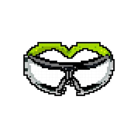 Eye Safety Glasses Game Pixel Art Vector Illustration 23873769 Vector Art At Vecteezy