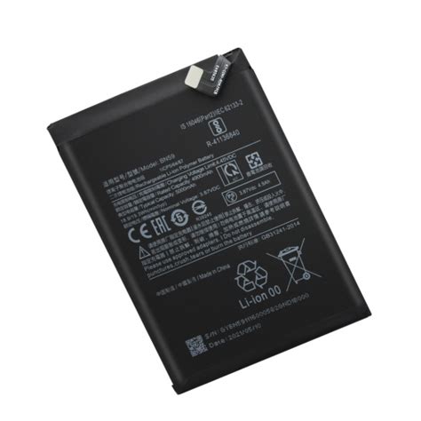 Batería Recambio Xiaomi Redmi Note 10s 10 4900mah Negro con Ofertas