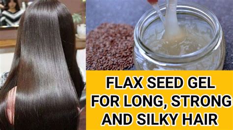 Flaxseed Gel, Silky Hair, Flax Seed, Fall Hair, Hair Growth, Curls ...