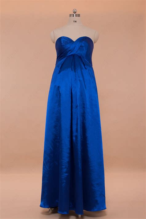 Royal Blue Maternity Bridesmaid Dresses For Pregnant Mypromdress