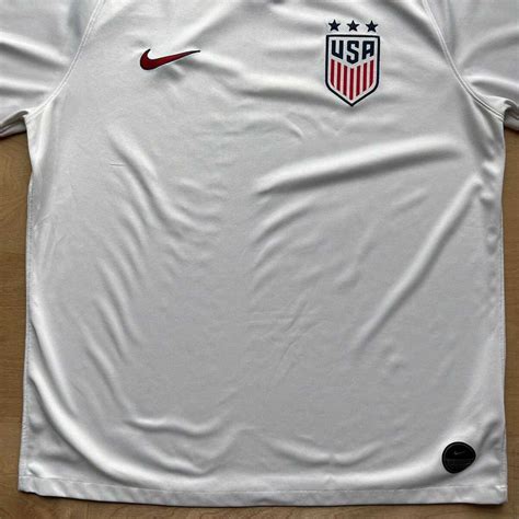 Nike × Soccer Jersey Nike Team USA Jersey XL White St… - Gem