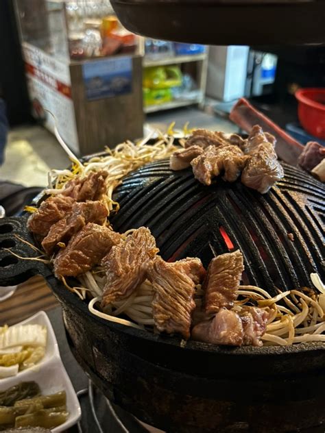 분당양갈비맛집히츠지야 훗카이도 전통 장기스칸 양고기 전문점 방문후기 네이버 블로그