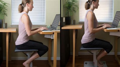 Premium Ai Image Posture Correction Exercises Desk Job Ergonomics