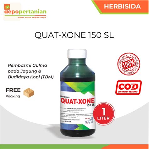 Jual Quatxone Liter Herbisida Kontak Pembasmi Rumput Quatxone Sl