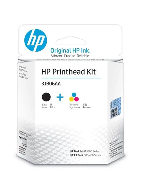 Wesellit Hp Gt Pack Blk Clr Printhead Replacement Kit