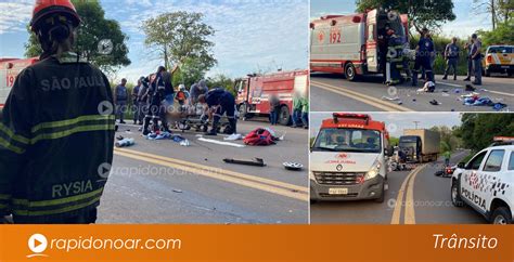 Colisão Frontal Na Rodovia Limeira Artur Nogueira Deixa Motociclista