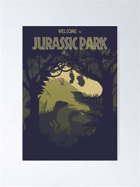 Jurassic Park Map Framed Art Print 16 X 16 Inches 3 Sizes Isla