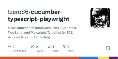 Github Tzero Cucumber Typescript Playwright A Test Automation