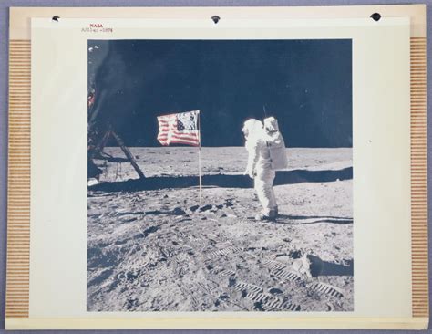 At Auction Apollo Lunar Surface Nasa Red Numbered Photographs