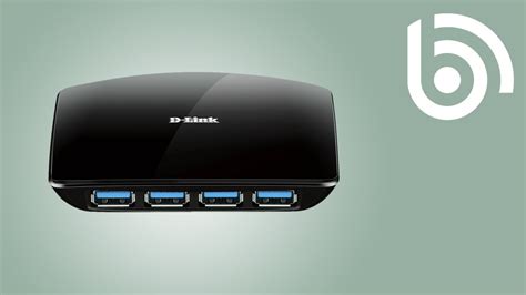 D Link DUB 1340 SuperSpeed 4 Port USB 3 0 Hub YouTube