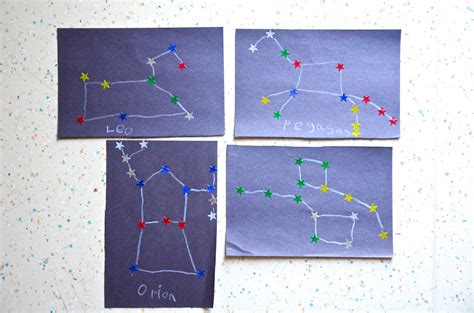 No Wooden Spoons Constellation Craft For Kids