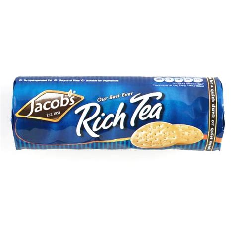 Jacobs Rich Tea Biscuits 1058 Oz Each 4 Items Per Order Not Per