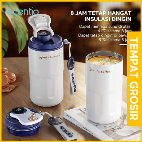 Jual Ecentio Tumbler Stainless Tumbler Aesthetic Ukuran Ml