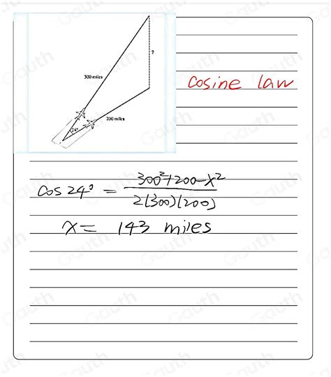 Solved Two Airplanes Leave An Airport At The Same Time The Angle