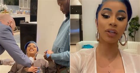 See Cardi B's Four Dermal Piercings | POPSUGAR Beauty