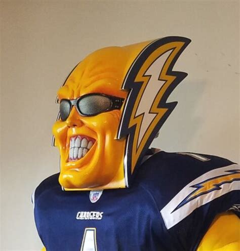 Los Angeles Chargers Boltman Mascot Ebay