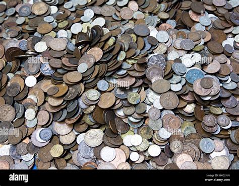 Pre decimal British coins Stock Photo - Alamy