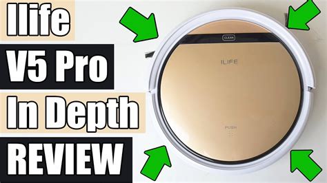 Ilife V Pro Robot Vacuum Cleaner Mop Review Youtube