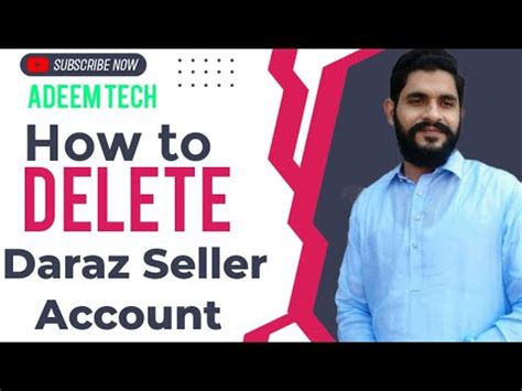 How To Delete Daraz Seller Account Daraz Seller Account Delete Karne