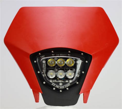 Led Lamp Headlight Dual Gas Gas Ec Ec F F Up