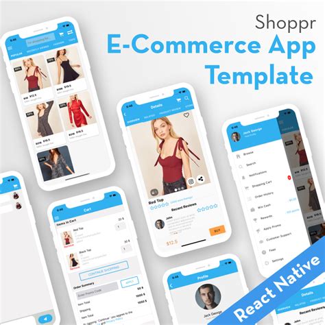 React Native Ecommerce App Template - Shoppr – Enappd | Ionic, React ...