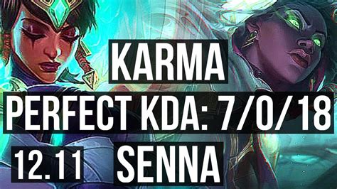 Karma And Jhin Vs Senna And Brand Sup 7018 1500 Games 16m Mastery