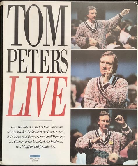 Tom Peters Live Bard Press