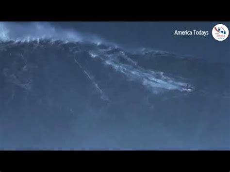 Brazil S Rodrigo Koxa Sets Record For Biggest Wave Ever Surfed