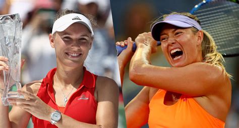 Caroline Wozniacki And Maria Sharapova Are Beefing HARD And It's Making ...