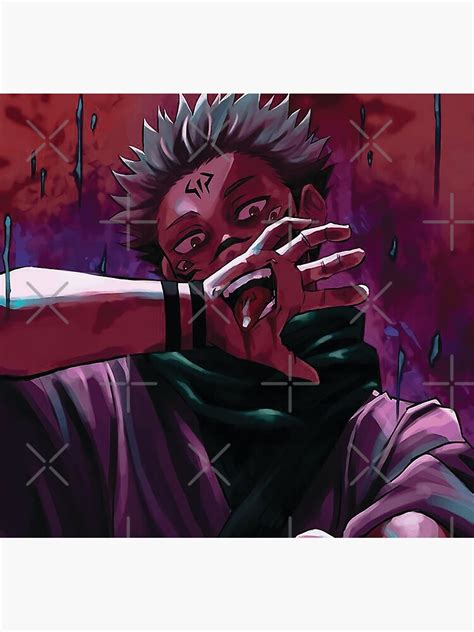 "Ryomen Sukuna Fan art, Yuji Itadori poster, Jujutsu Kaisen Minimal Art ...