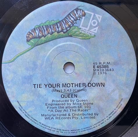 Queen Tie Your Mother Down Vinyl Discogs