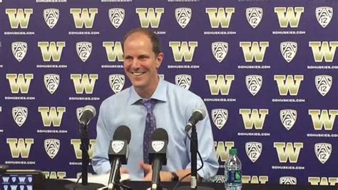 UW mens basketball coach Mike Hopkins is all smiles after Huskies ...