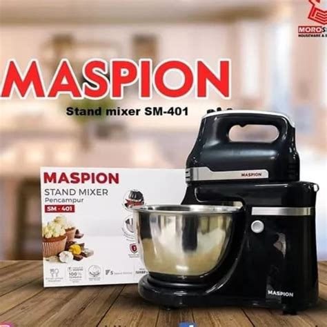 Jual Stand Mixer Jumbo Maspion Ltr Sm Original Shopee Indonesia