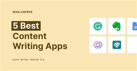 Las 5 Mejores Aplicaciones Para Escribir Contenidos Que Todo Escritor
