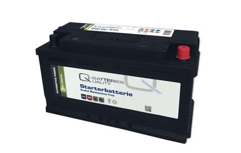 Q Batteries Autobatterie Q90 12V 90Ah 740A Wartungsfrei