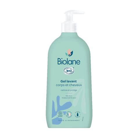 Biolane Gel Lavant Corps Et Cheveux Bio Pour B B Ml Pas Cher Prix