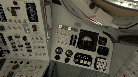 3D gemini capsule interior model - TurboSquid 1381080