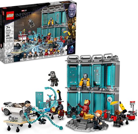 LEGO MARVEL Iron Man Armory - The Good Toy Group