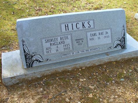 Shirley Ragland Hicks Homenaje De Find A Grave