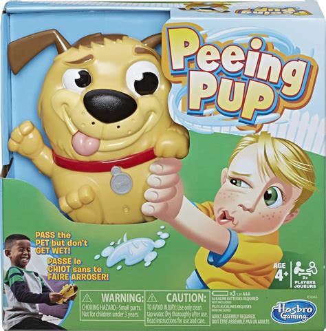 Hasbro Peeing Pup Game Handheld Games Amazon Canada