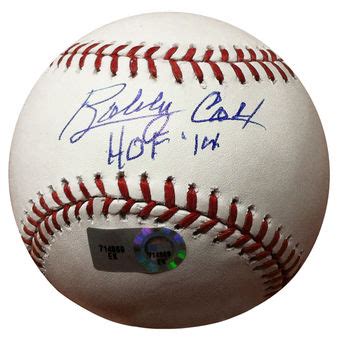 Bobby Cox Autographed Baseball