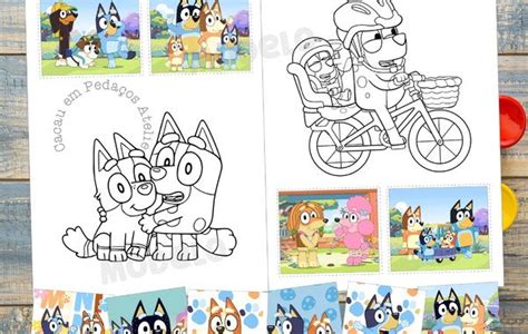 Desenhos De Bluey Para Colorir E Imprimir Fundraisingnest